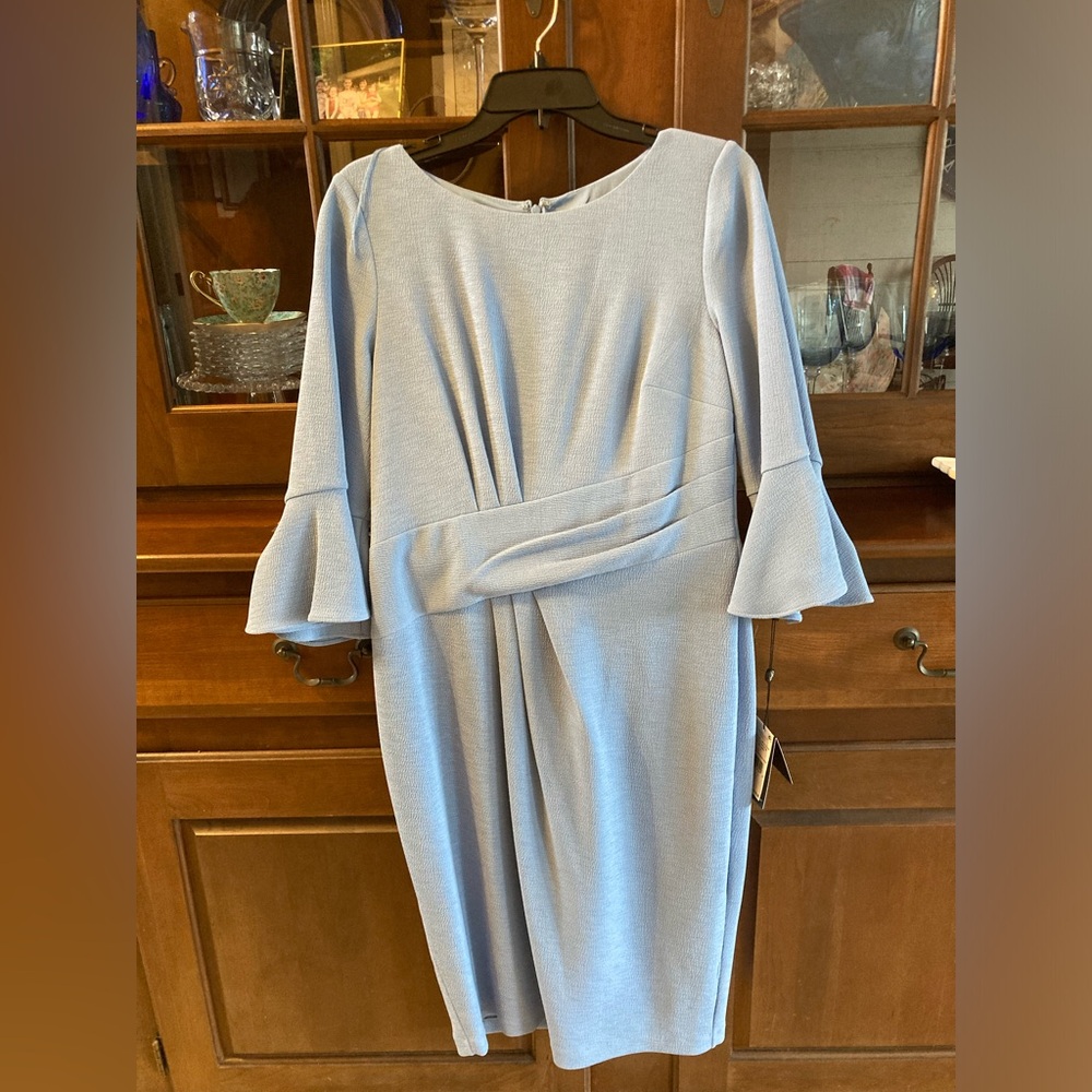 Baby blue dress